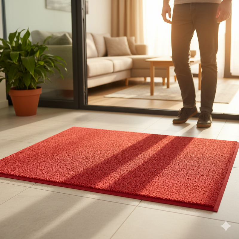 schmutzfangmatte rot