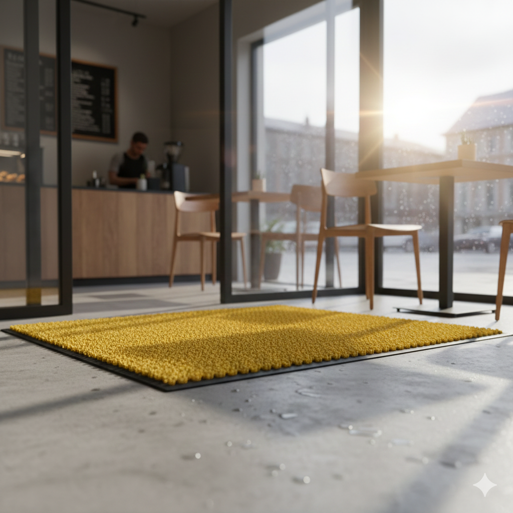 schmutzfangmatte gelb