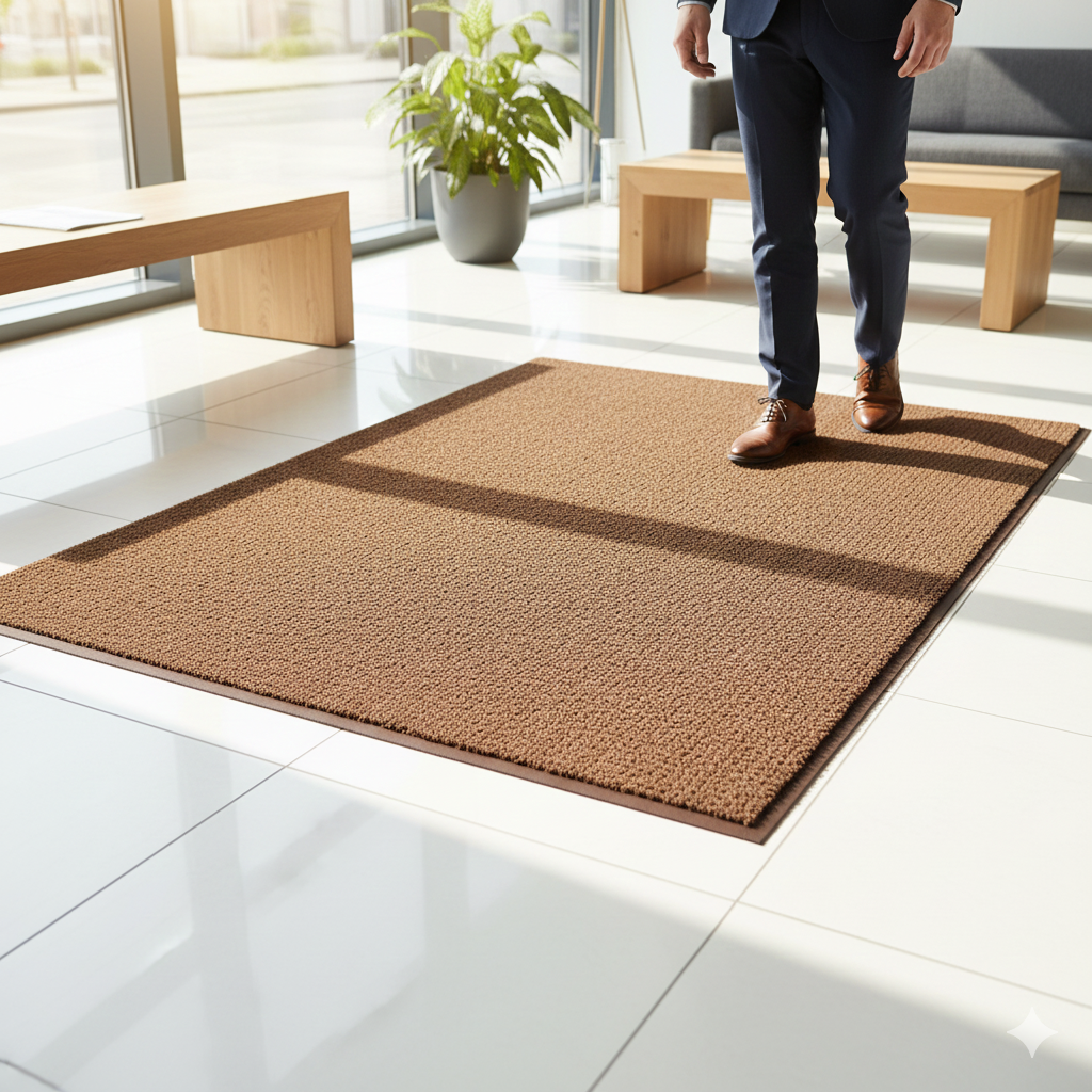 schmutzfangmatte braun