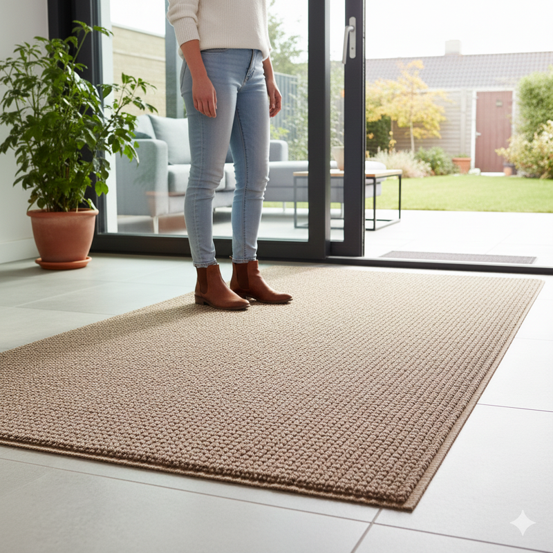 schmutzfangmatte beige