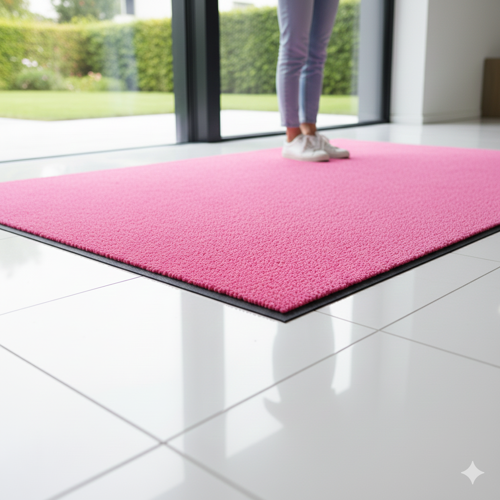 schmutzfangmatte rosa