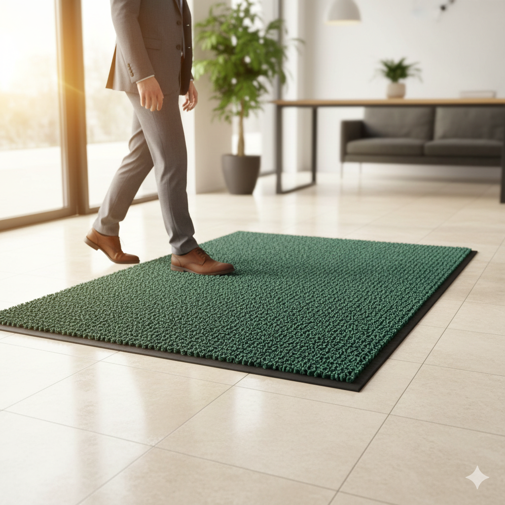 schmutzfangmatte grün