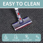 Schwarze Schmutzfangmatte